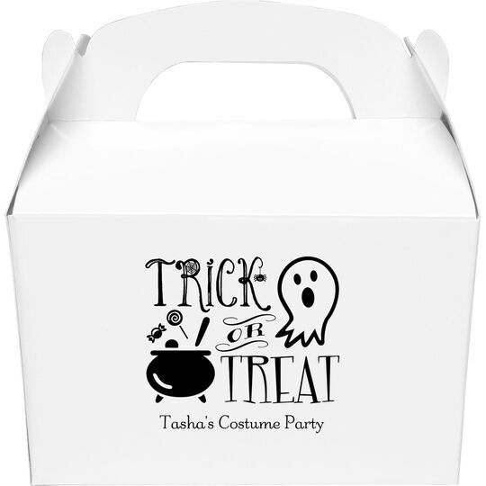 Trick or Treat Gable Favor Boxes